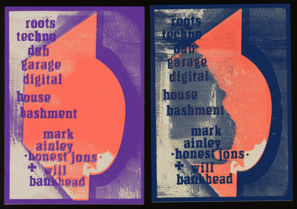 Will Bankhead Flyer #london #flyer #design #graphic #music #party