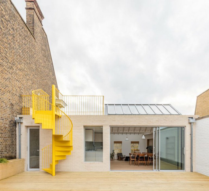 Top Floor Apartment in London Rebuilt by Vine Architecture Studio