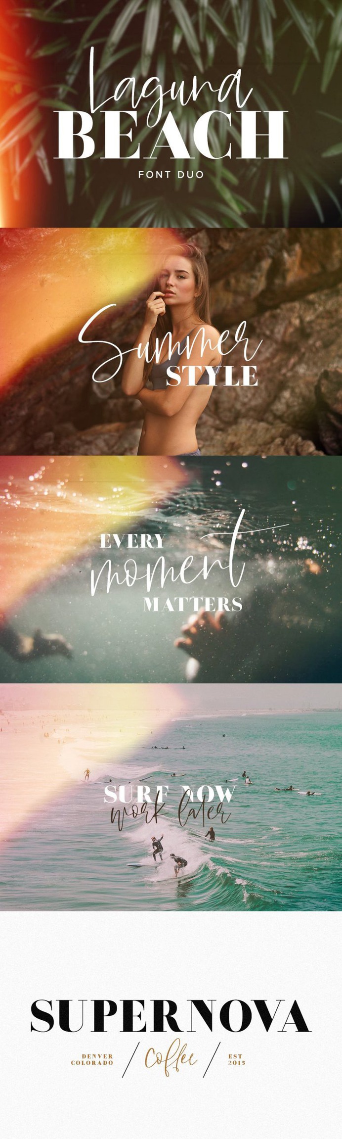 Laguna Beach Font Duo