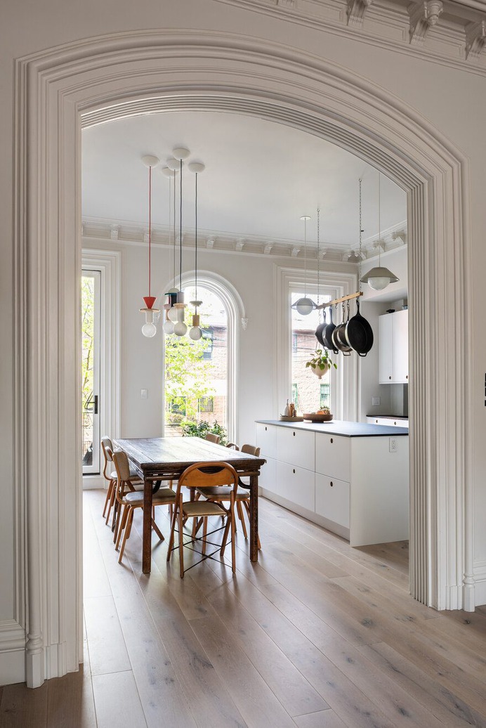 Reconfiguration of a Lower Level Duplex Townhouse Condo for a Family of Three