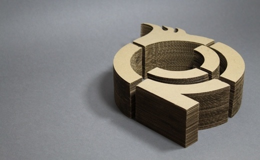 Recyclable Logo Design, Laser Cut | Definitive Studio® | Graphic Design & Communication - Scottish Borders #logo #cut #laser #branding