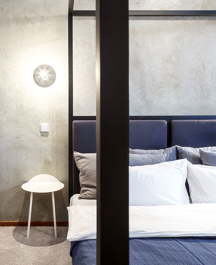 Apartment in Bucharest by Bogdan Ciocodeica Mix Vintage Furniture with Modern
