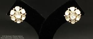 Tops / Studs - gold diamond polki kundan meena jadau jewellery