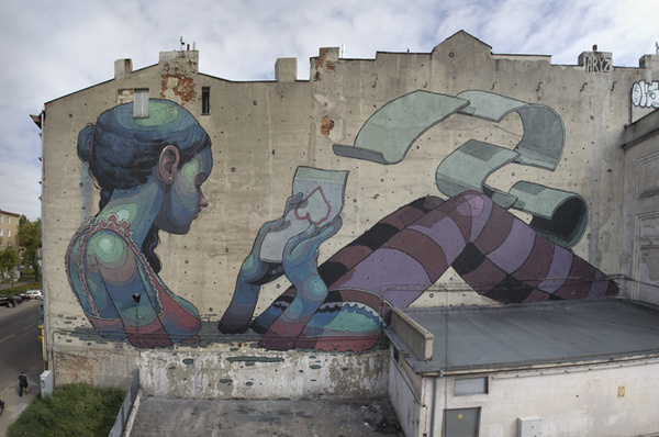 Love letter ARYZ #graffiti #outdoor #paint #building
