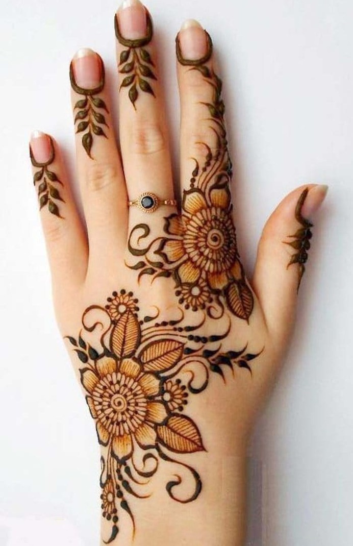 Arabic mehndi designs 2020 photo