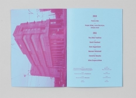 Wiels – Annual Report | Alexander Lis #print #design