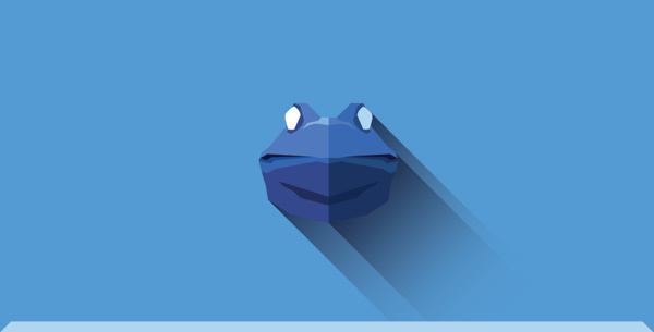 Flat animals | Part one on Behance #frog