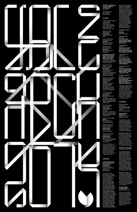 Poster, letters