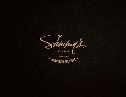 FROMTHESKA: the personal portfolio by SERGEY SHAPIRO #calligraphy #lettering #apparel #clothes #sammys #wear #logo #tees #typography