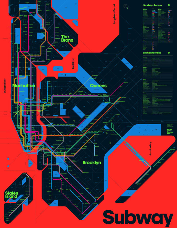nye, subway map