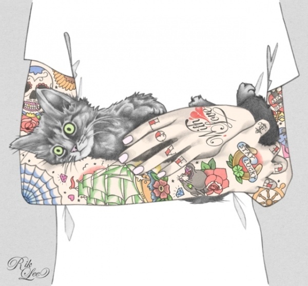 Tattoo Illustrations by Rik Lee #tattoo #lee #illustrations #rik
