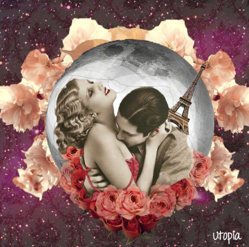 L'amour (2014) www.facebook.com/persistenteutopia #collageart #artwork #digitalcollage #art #love