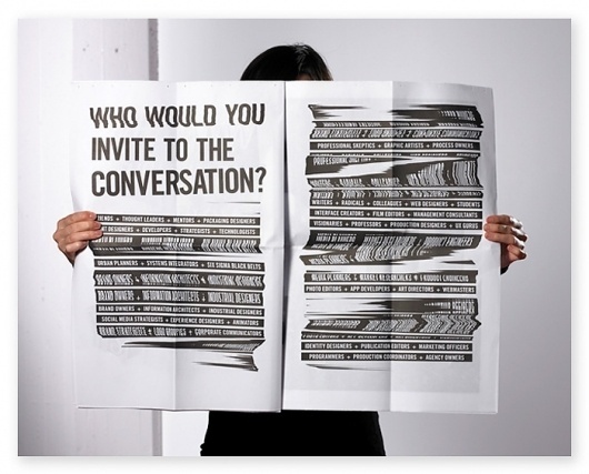 Save the date: VSA creates 'One Day For Design' with AIGA | VSA Partners #newsprint #side #vsa #partners #broad #aiga