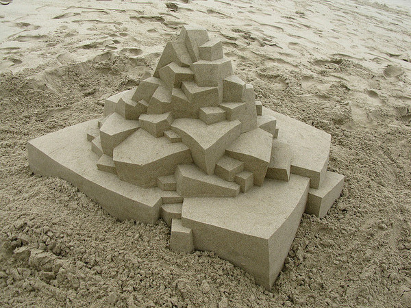 Geometric Sandcastles4 #sandcastle