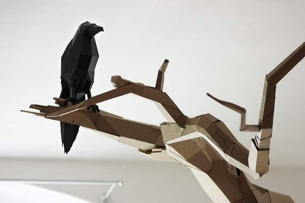 Bartek Elsner – THE PAPER STUFF » The Branch #cardboard