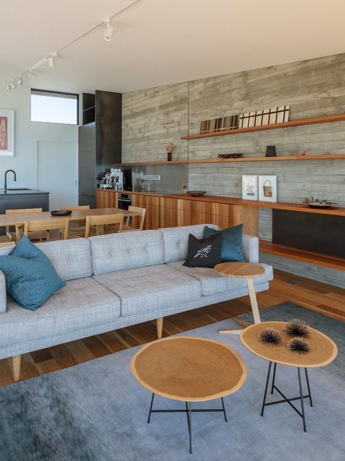 Muriwai Weekend House is Placed at the Edge of a Cliff to Capture the Dramatic Views 5