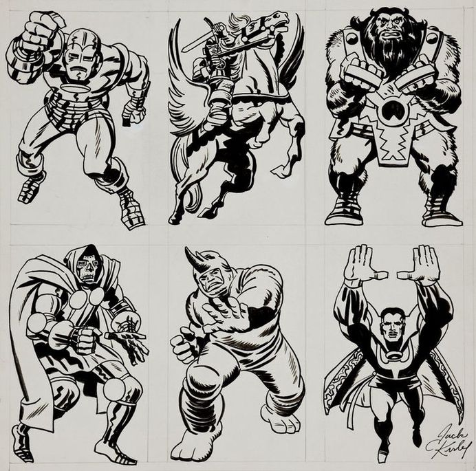 Jack Kirby characters