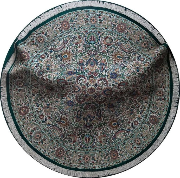 Under the Carpet: Photorealistic Oil Paintings of Rugs by Antonio Santin