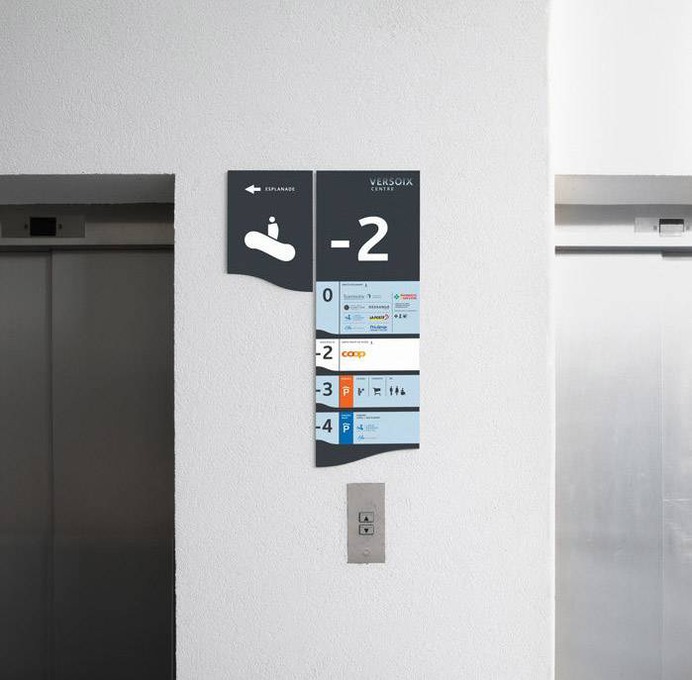Wayfinding | Signage | Sign | Design | 韦尔苏瓦中心