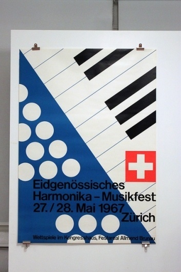 All sizes | Harmonika-Musikfest 1967 | Flickr - Photo Sharing! #beauty #swiss #design #graphic #poster #typography