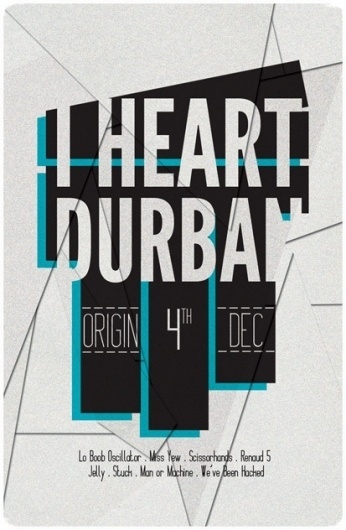 Flyer Designs // 2010 on the Behance Network #durban