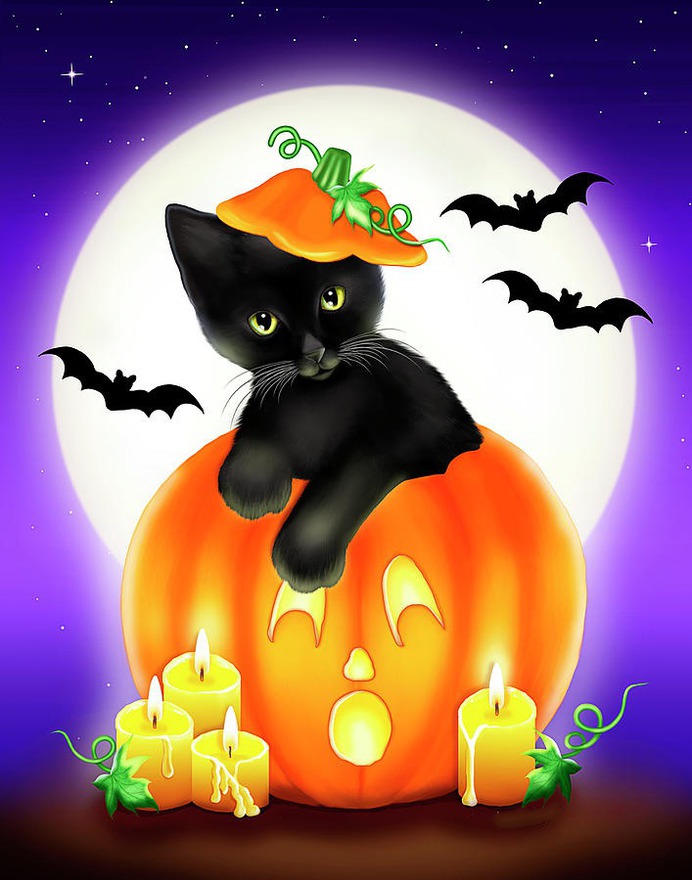 beginner easy halloween paintings & paint by numbers #painting