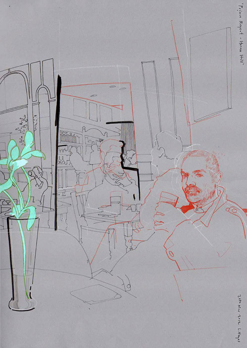 lynd1 #lyndon #hayes #line #hand #drawn
