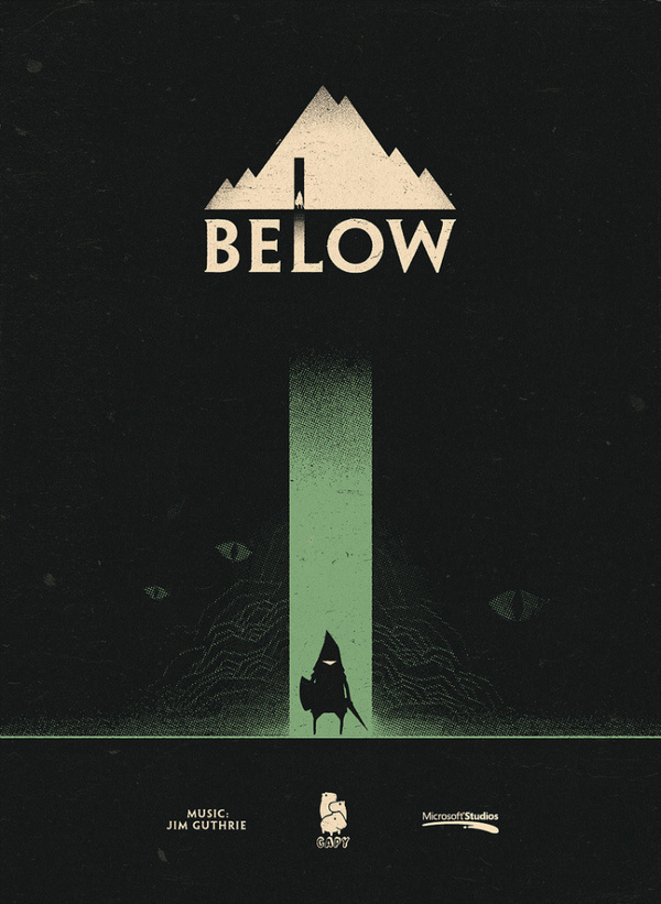 Superbrothers HQ the latest #below #capy #ilustration #poster #game