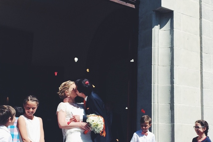 #france #summer #wedding #love #celebration #unique #church #lifestyle #friends #countryside
