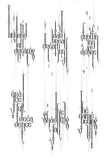 Typography on the Behance Network #type #typography