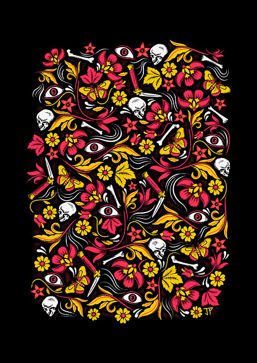 Justin Poulter Illustrationhttp://www.behance.net/justinpoulter #poulter #justin #pattern