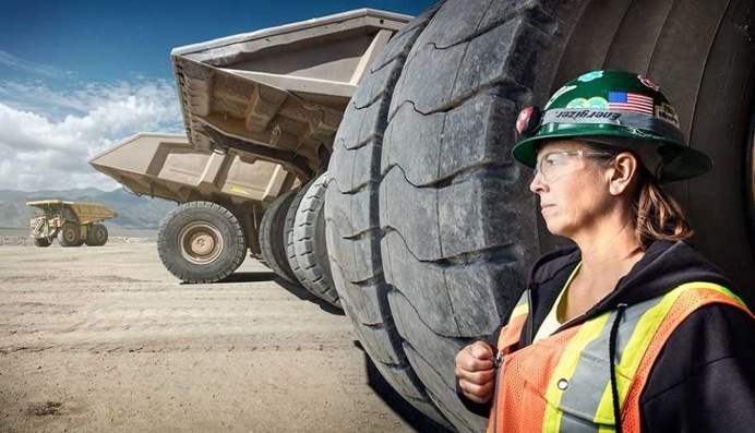 #3 Leeann Johnson, Haul Truck Driver At Round Mountain Gold Mine In Round Mountain, Nevada