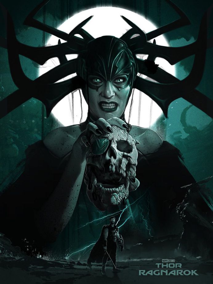 “Marvel’s Thor: Ragnarok” Poster Art by Laz Marquez