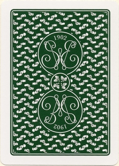 Erdnase-Acorn-Green-Back.jpg 753×1050 pixels #card #illustration #pattern #playing