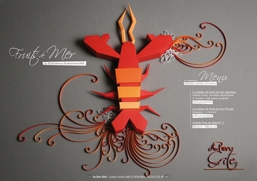 Zim and Zou #paper #flyer #design #red