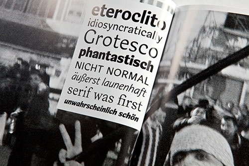 Slanted - Typo Weblog & Magazin - Das Gefühl Typografie - Alles über Schriften, Fontlabels & Design #slanted #grotesque #design #graphic #photography #magazine #typography