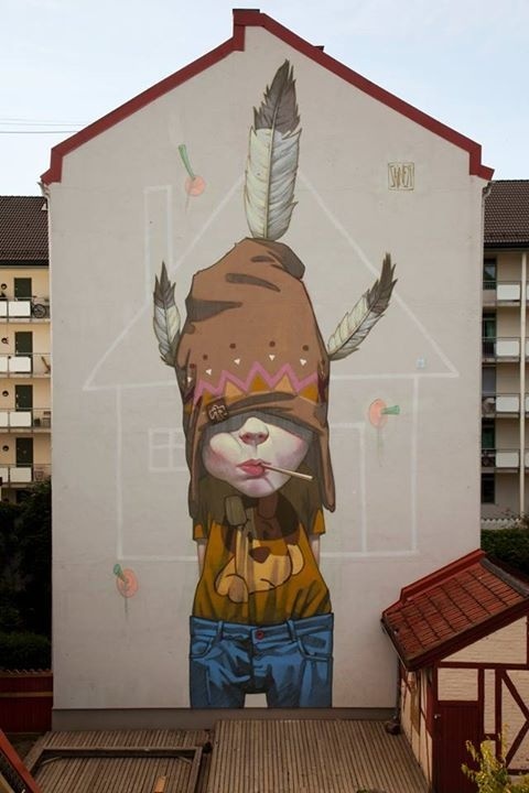 Sainer - Etam #wallpainting #graffiti #mural
