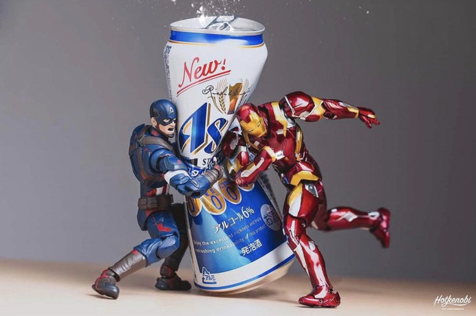 Captain America & Iron Man - Action Figures Come To Life