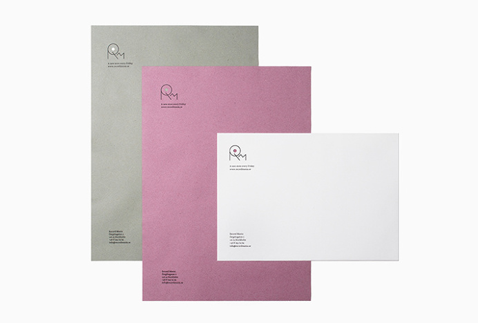 Record Mania by Bedow #branding #stationary