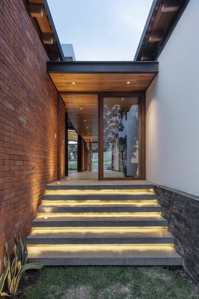 House AO - Architecture and Context, Looking at the Imbabura Volcano