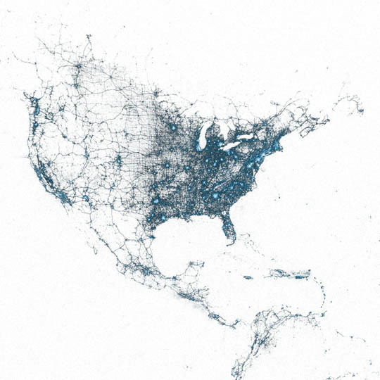 CJWHO ™ (Major Metropolises Visualized Through Tweets 1....) #metropolises #design #landscape #moscow #illustration #tokyo #twitter #art #york #europe #new