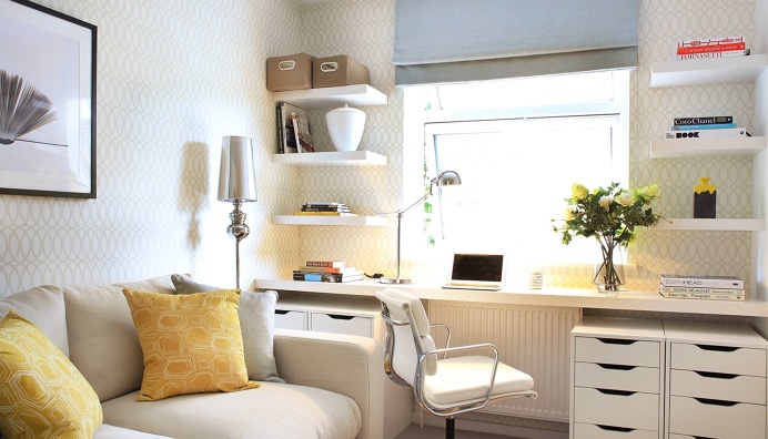 Contemporary study - #interiordesign, #design