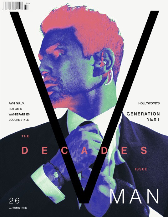 V Man Decades Poster Design