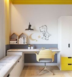 Kids bedroom outlet with study table