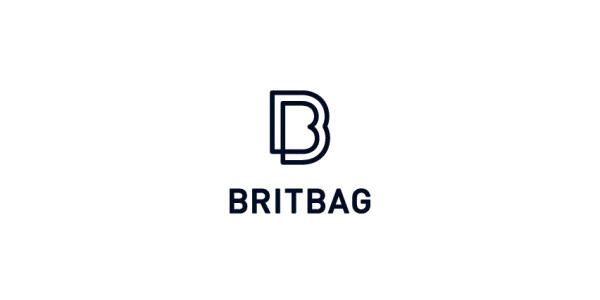 BritBag designed by Salad #logo #branding