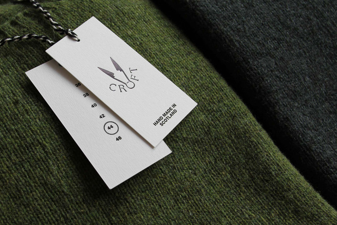 Croft Knitwear #fashion #print #labels #clothes