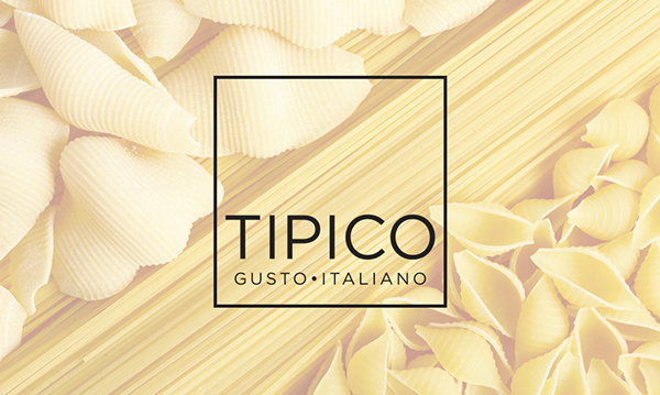 Tipico. Italian Food on Behance #branding #pasta #design #graphic #food #restaurant #olive #tomato #corporate #logo #taste #italy #oil