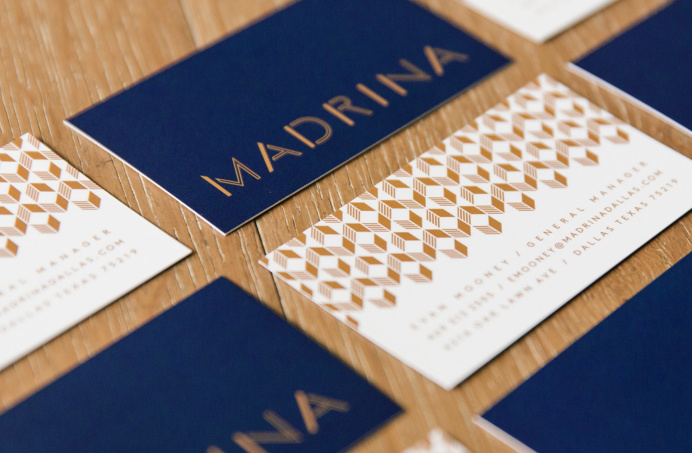 Branding, Typography, Logo, Madrina, Business Card, Layout, Collateral, Identity