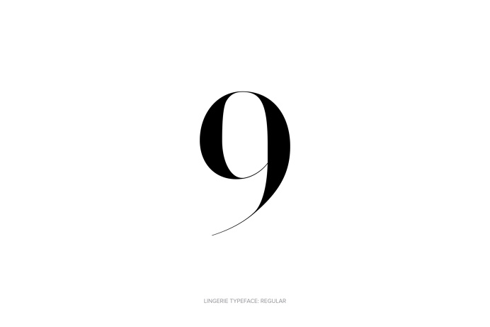 Lingerie Typeface - The Most Advanced Typeface For Fashion And Luxury by Moshik Nadav Typography #Lingerie #Typeface #Fashion #FashionTypogr