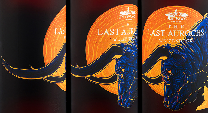 The Last Aurochs Is Another Beautiful Brew From Driftwood — The Dieline | Packaging & Branding Design & Innovation News